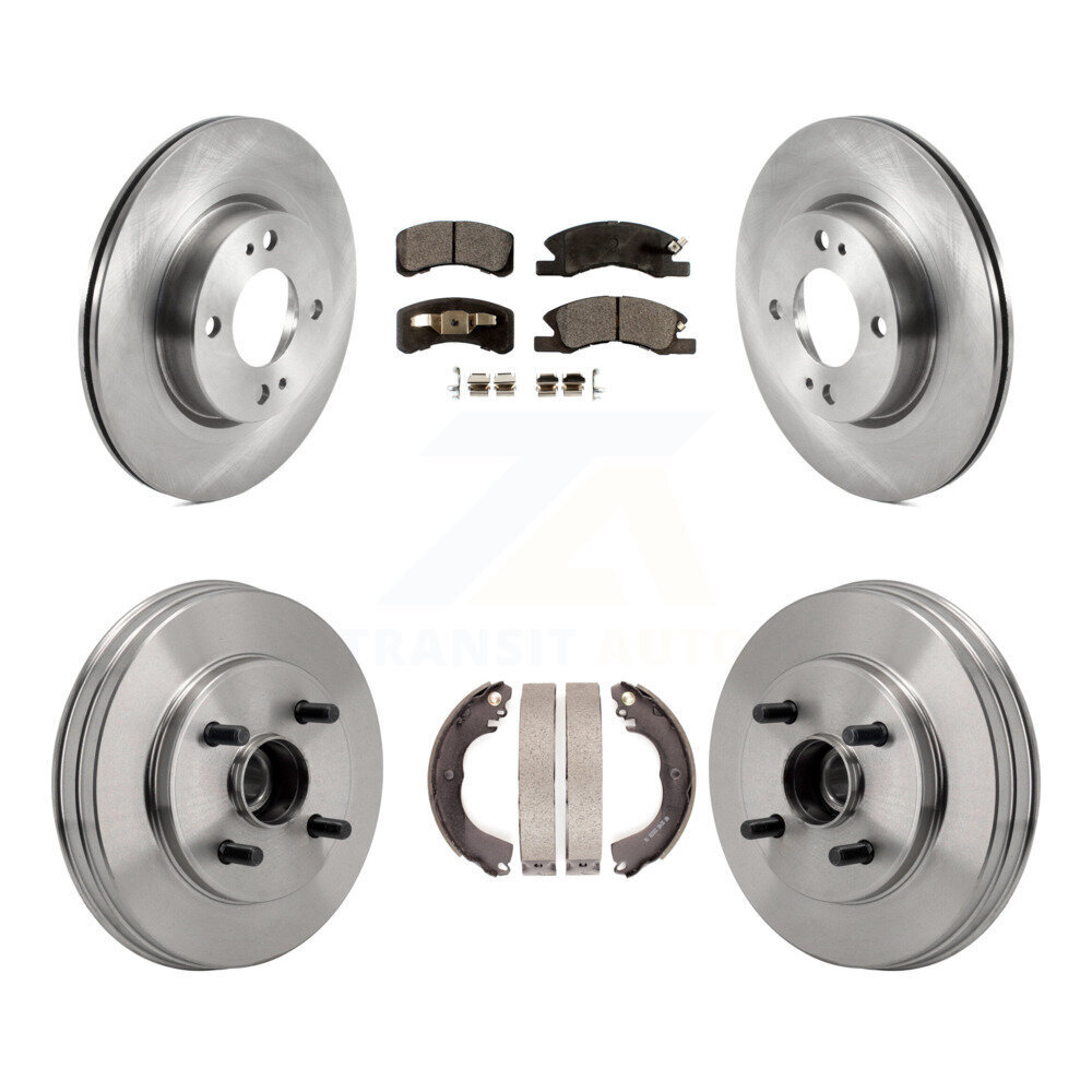 Transit Auto - K8T-105814 - Front and Rear Disc Brake Kits