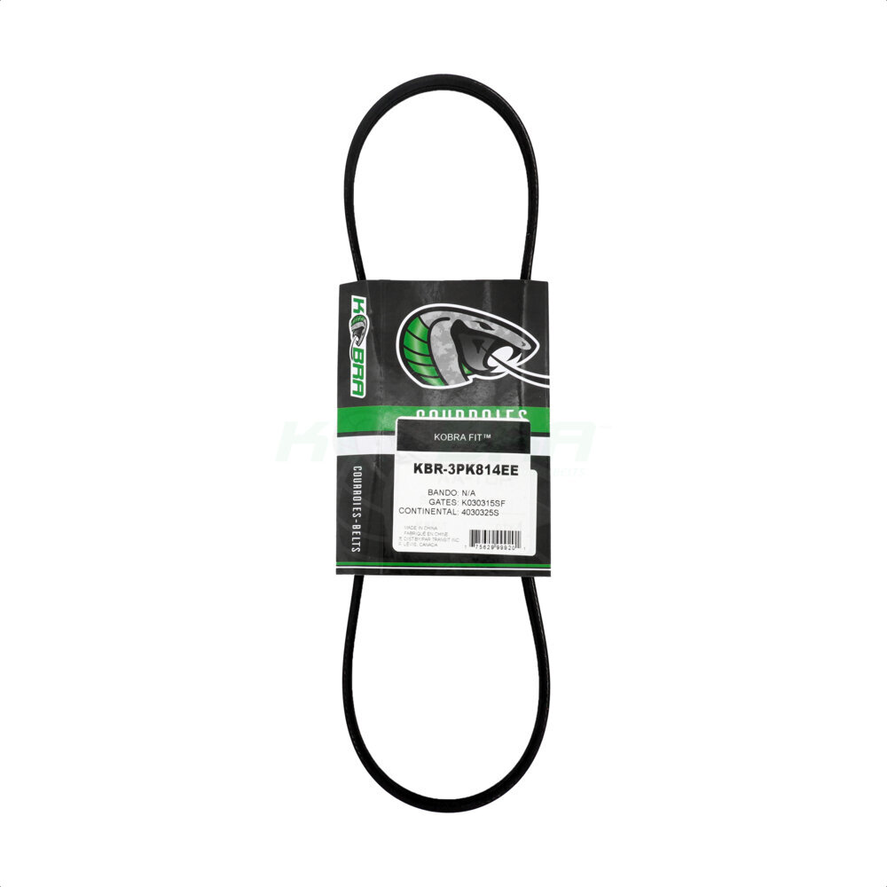 Kobra - KBR-3PK814EE - Water Pump Serpentine Belt