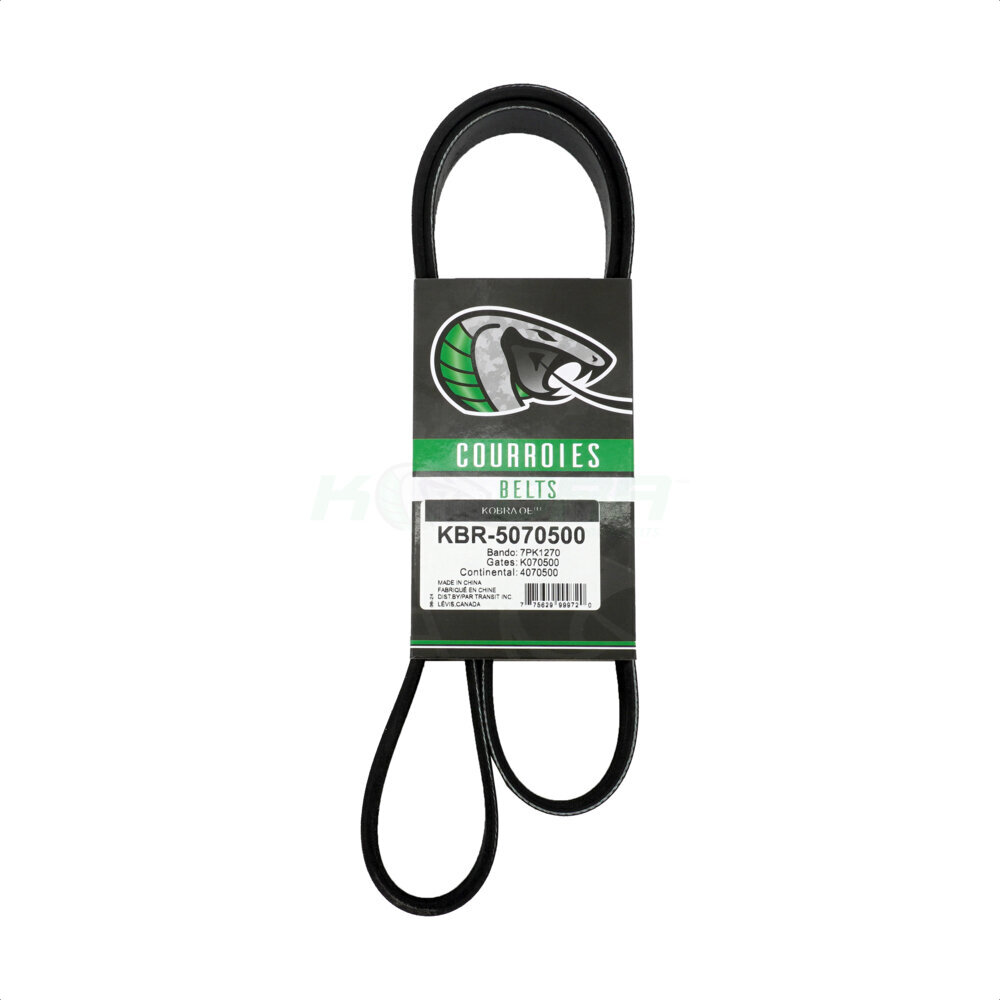 Kobra KBR-5070500 Serpentine Belt