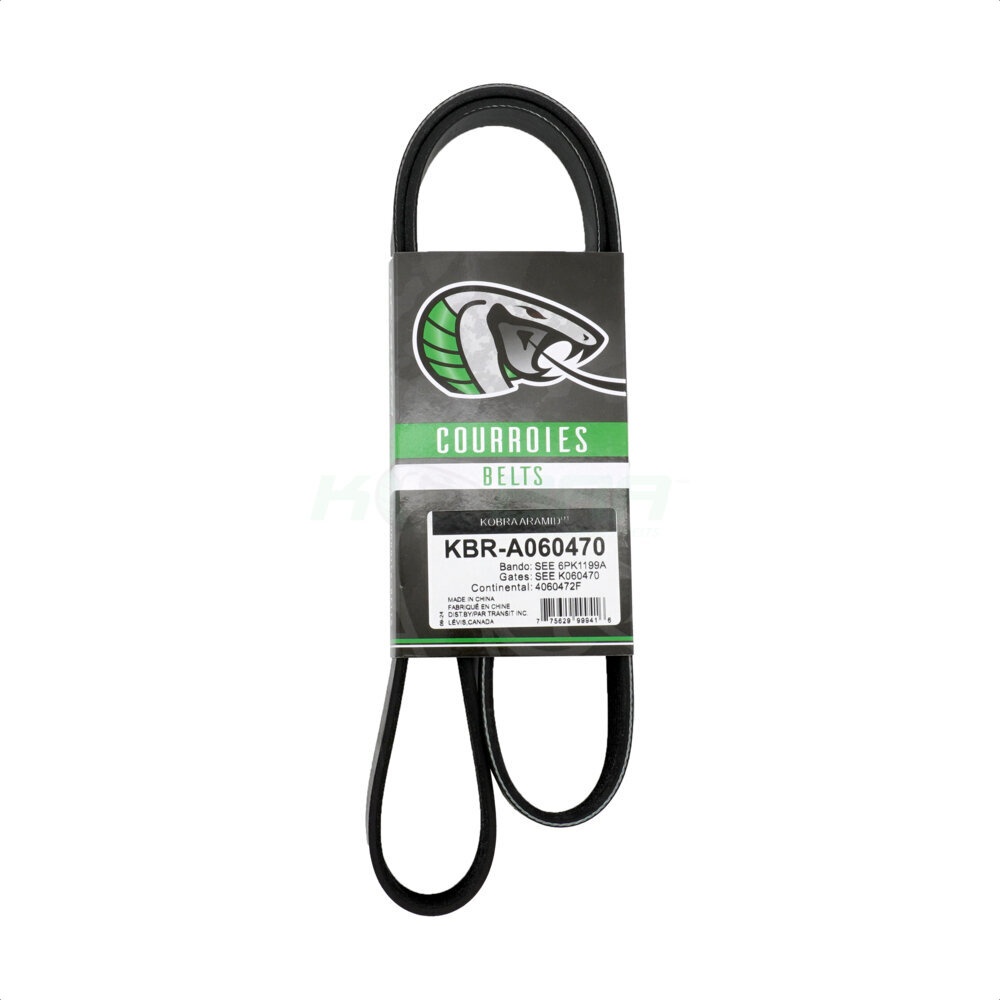 Kobra KBR-A060470 Serpentine Belt