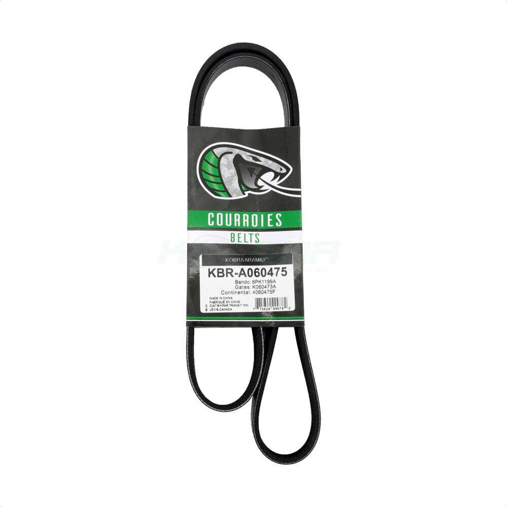Kobra KBR-A060475 Serpentine Belt