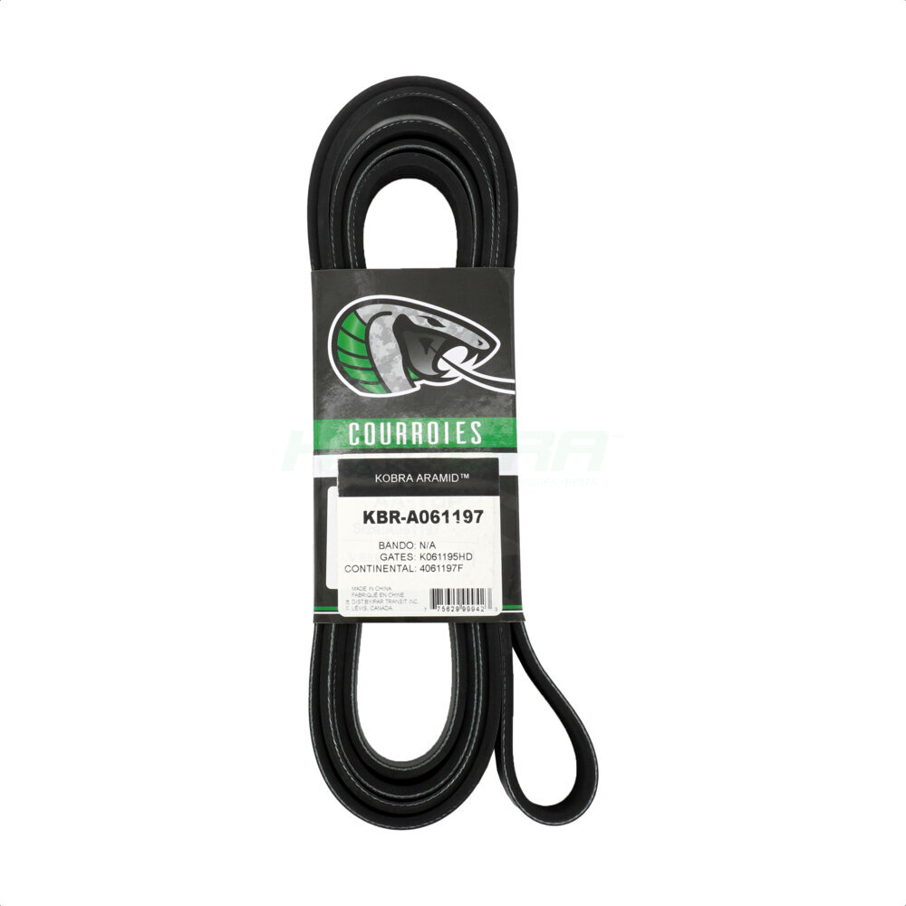 Kobra KBR-A061197 Serpentine Belt