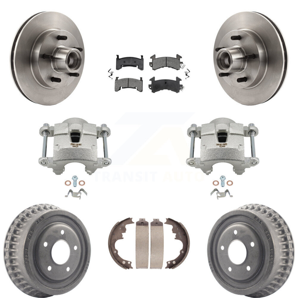 Transit Auto - KC8-100741S - Front and Rear Disc Brake Kits