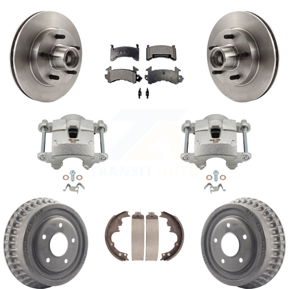 Transit Auto - KC8-100756T - Front and Rear Disc Brake Kits