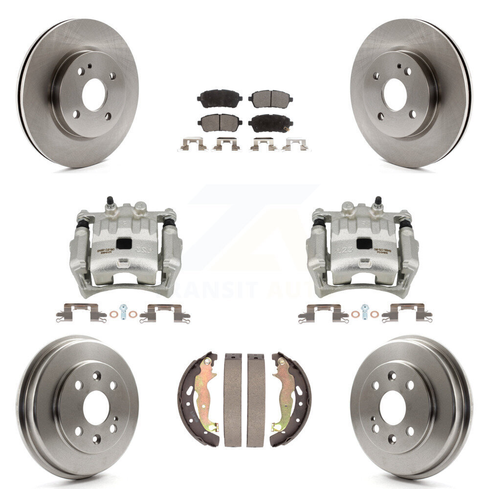 Transit Auto - KC8-100812P - Front and Rear Disc Brake Kits