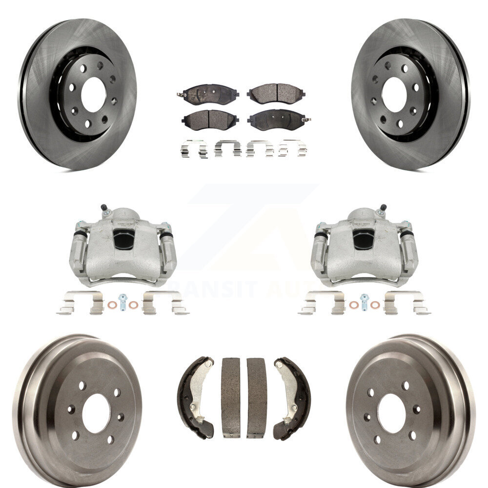 Transit Auto - KC8-100826T - Front and Rear Disc Brake Kits