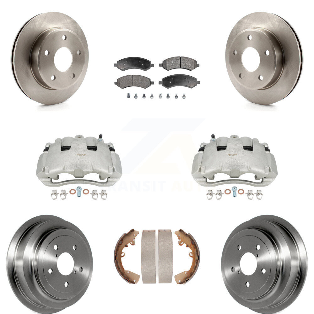 Transit Auto - KC8-100863P - Front and Rear Disc Brake Kits