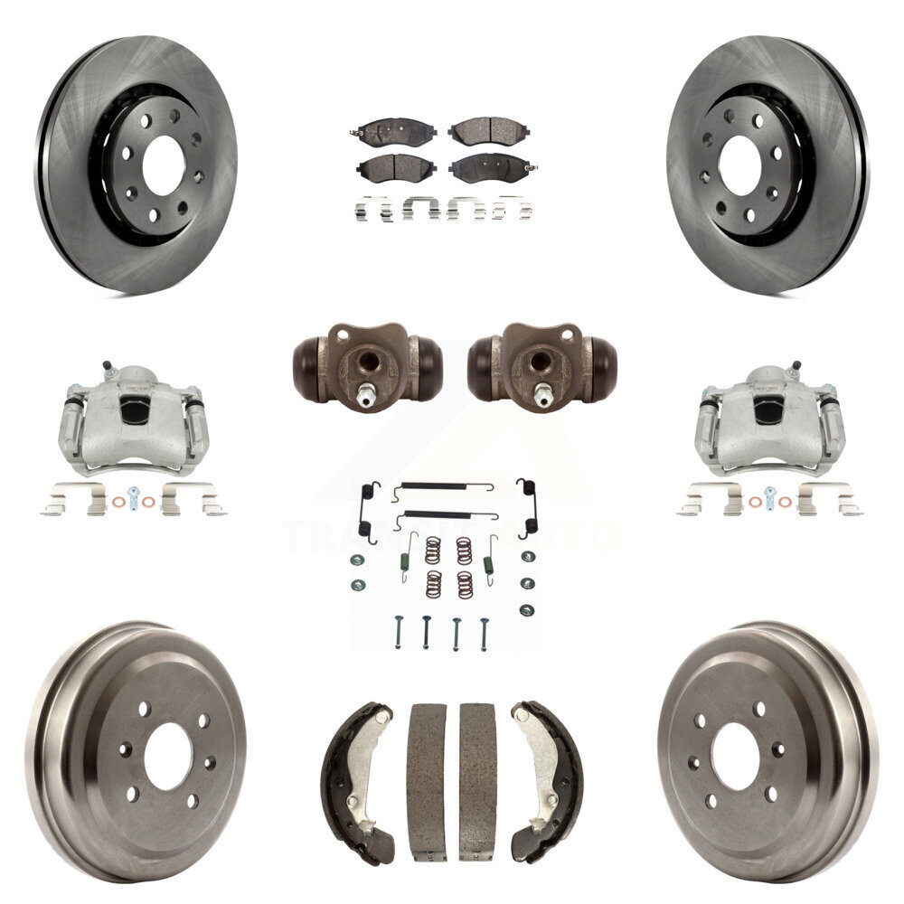 Transit Auto - KC8-100906P - Front and Rear Disc Brake Kits
