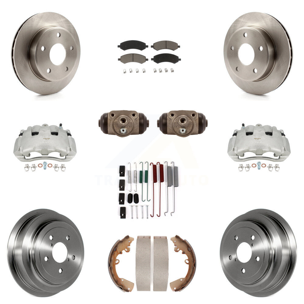 Transit Auto - KC8-100920C - Front and Rear Disc Brake Kits
