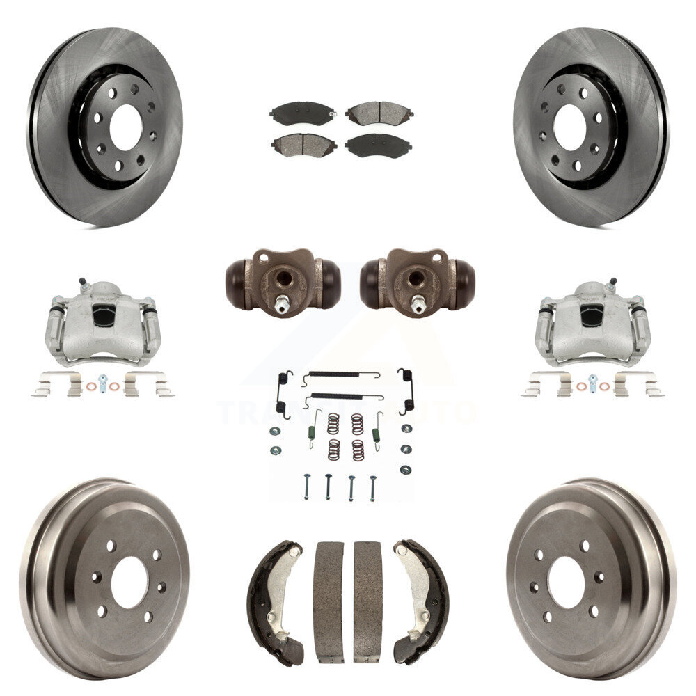 Transit Auto - KC8-100924S - Front and Rear Disc Brake Kits