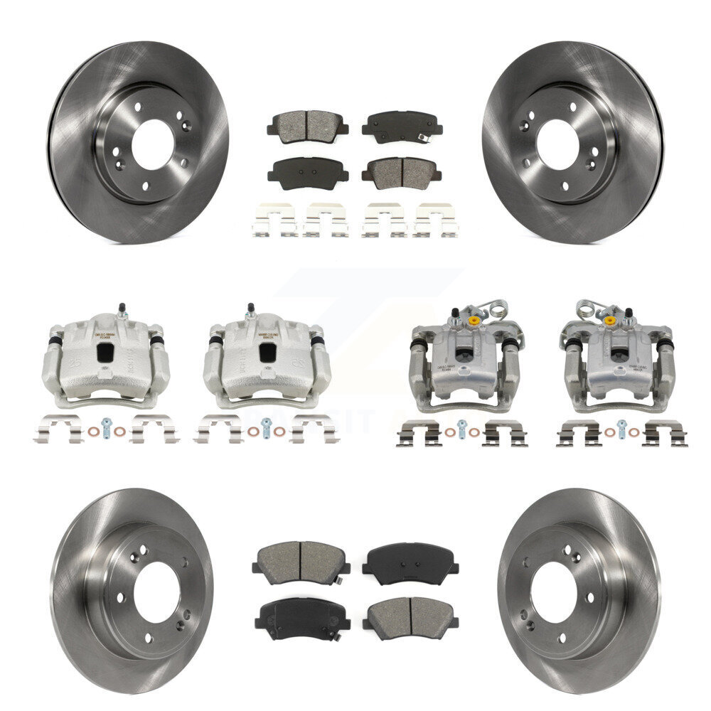 Transit Auto - KC8-101369S - Front and Rear Disc Brake Kits