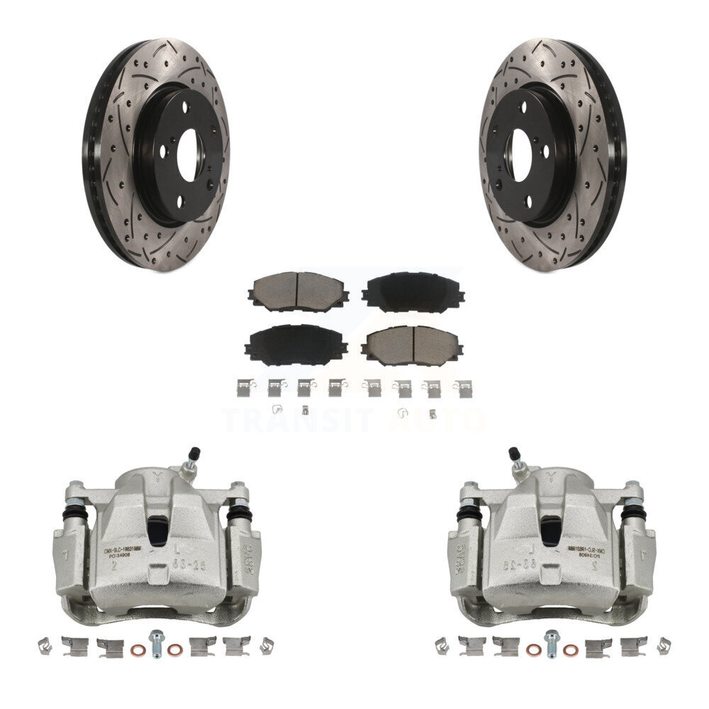 Transit Auto - KCD-100180C - Front Disc Brake Kits