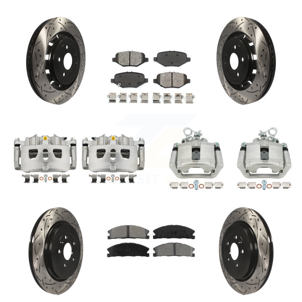 Transit Auto - KCD-100298S - Front and Rear Disc Brake Kits