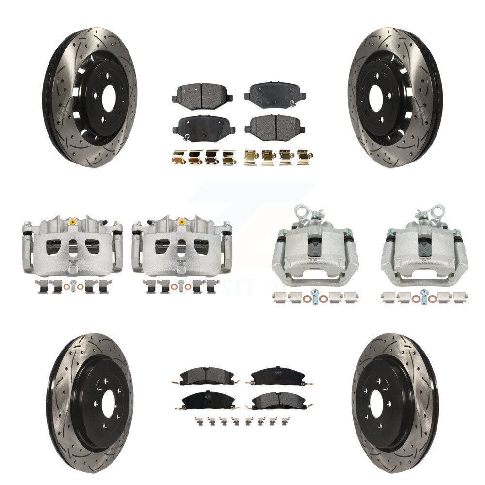 Transit Auto - KCD-100305P - Front and Rear Disc Brake Kits
