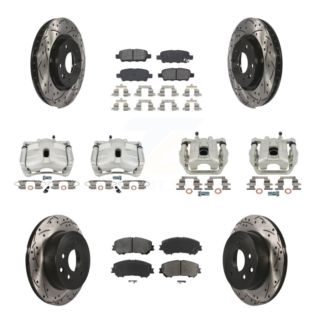 Transit Auto - KCD-100321S - Front and Rear Disc Brake Kits