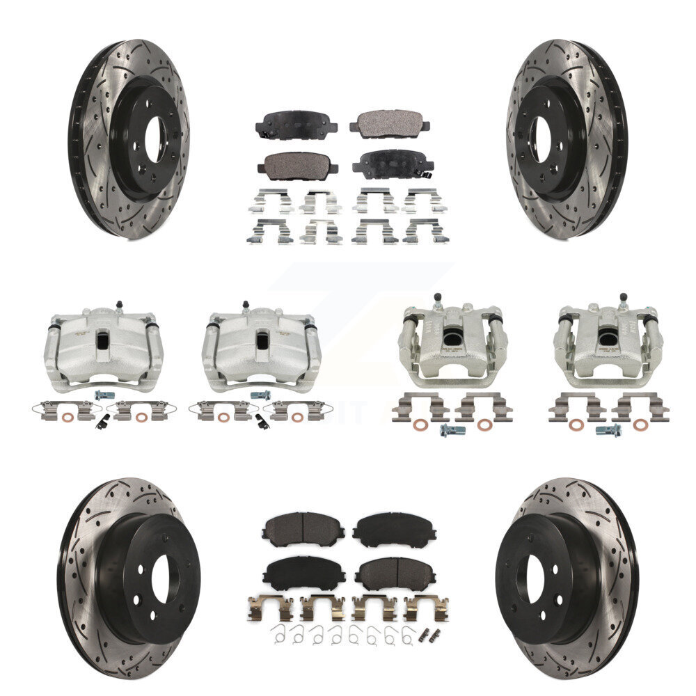 Transit Auto - KCD-100328P - Front and Rear Disc Brake Kits