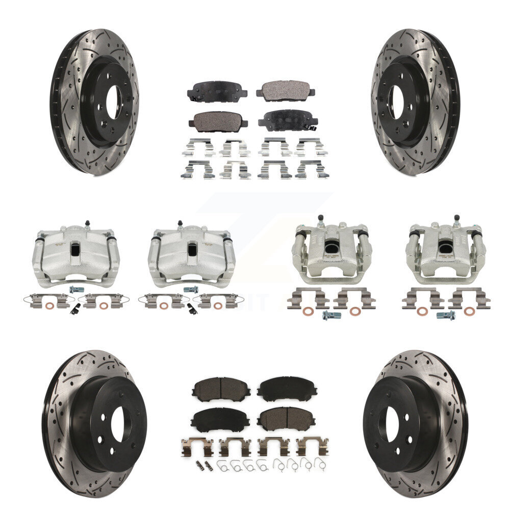 Transit Auto - KCD-100336T - Front and Rear Disc Brake Kits