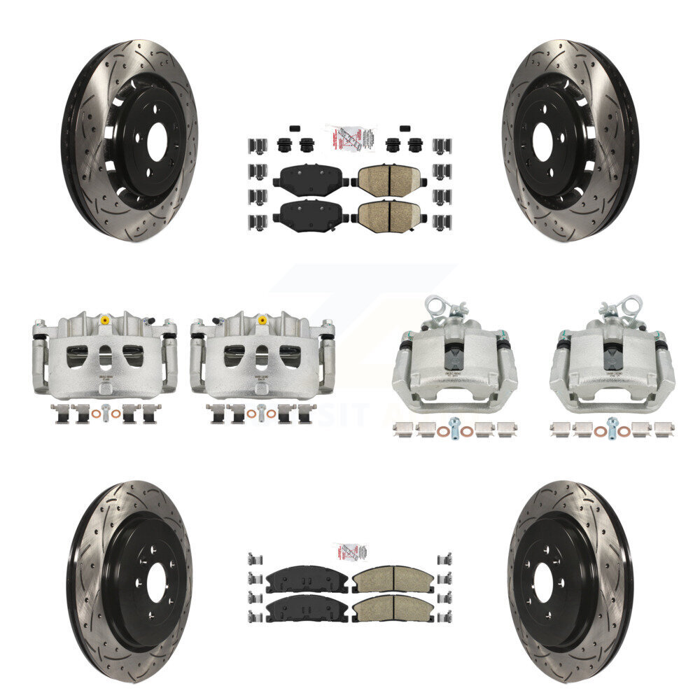Transit Auto - KCD-100470N - Front and Rear Disc Brake Kits