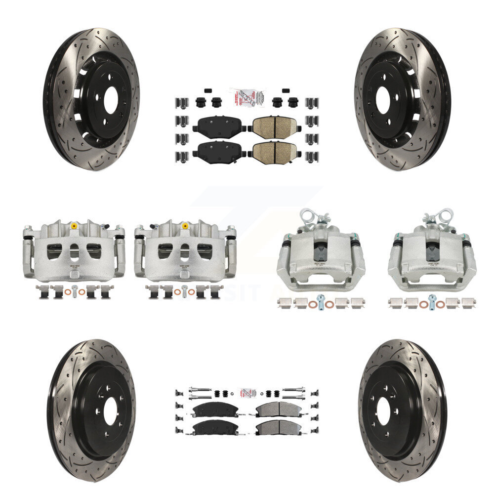 Transit Auto - KCD-100474N - Front and Rear Disc Brake Kits