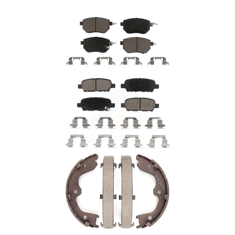 Transit Auto - KCN-100002 - Front and Rear Disc Brake Pad Kits