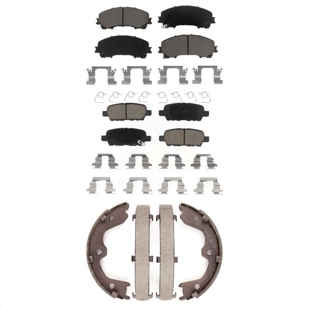 Transit Auto - KCN-100005 - Front and Rear Disc Brake Pad Kits