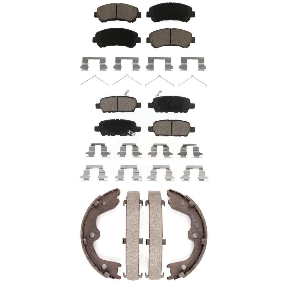 Transit Auto - KCN-100006 - Front and Rear Disc Brake Pad Kits