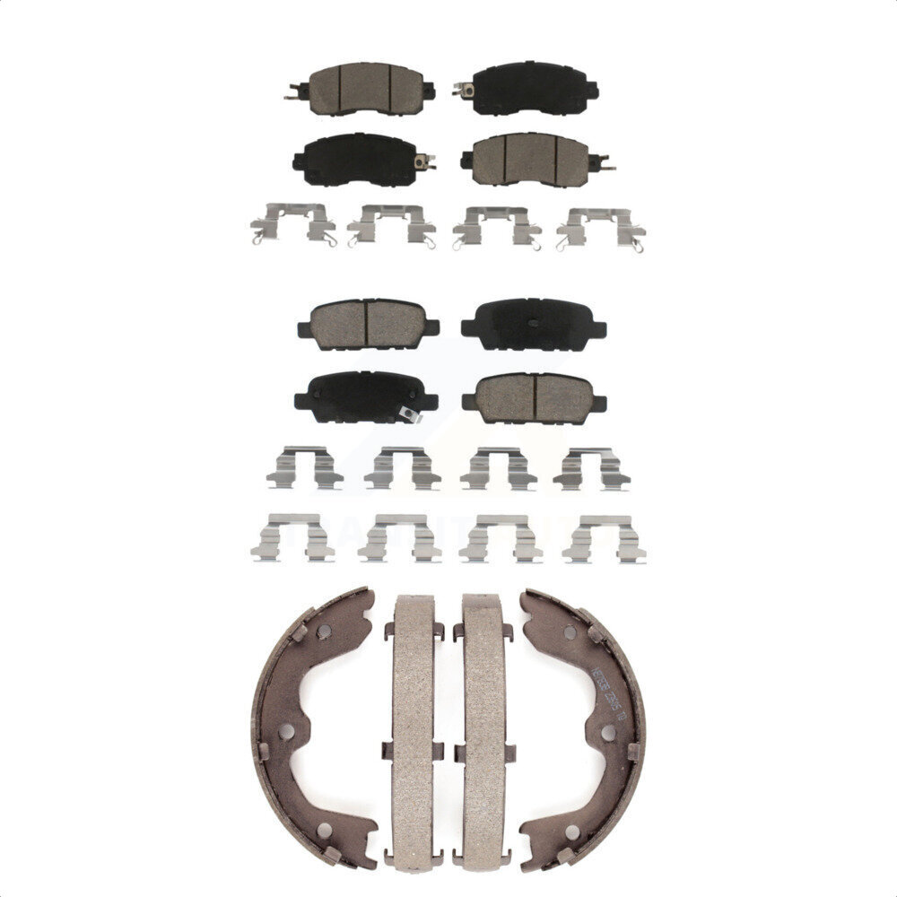 Transit Auto - KCN-100007 - Front and Rear Disc Brake Pad Kits
