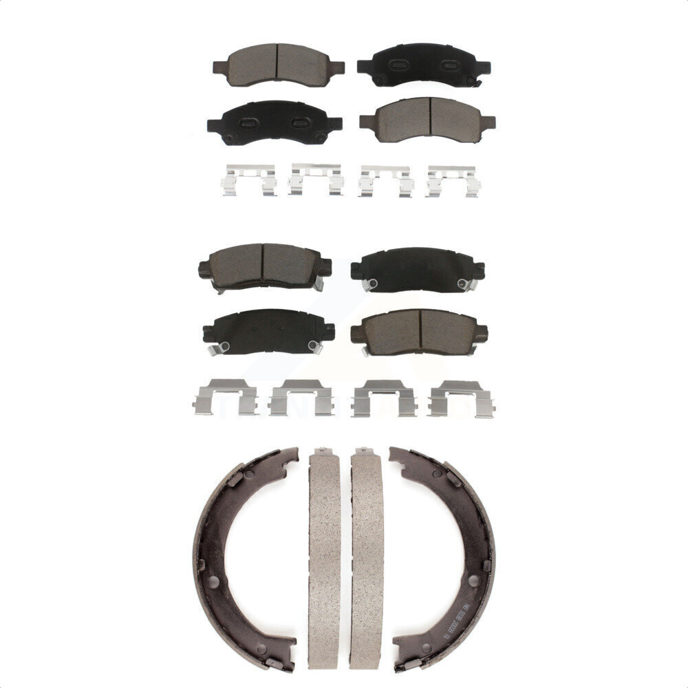 Transit Auto - KCN-100018 - Front and Rear Disc Brake Pad Kits