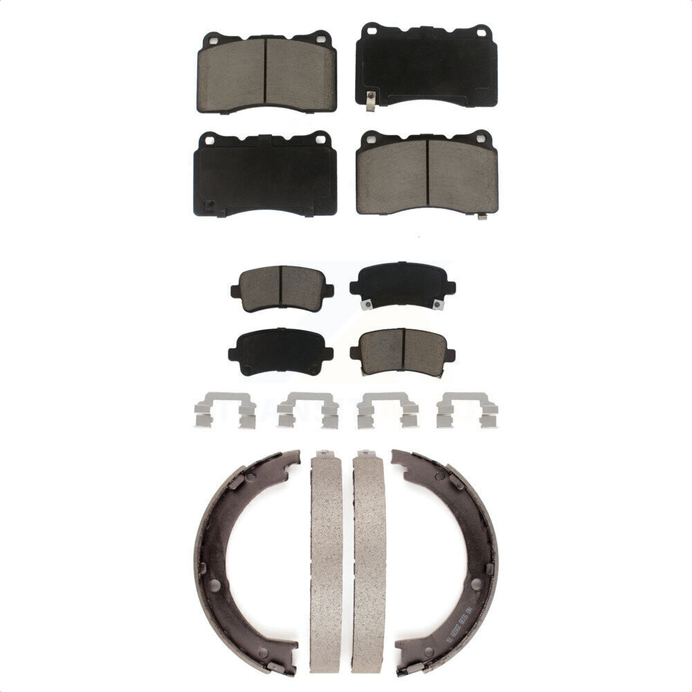 Transit Auto - KCN-100019 - Front and Rear Disc Brake Pad Kits
