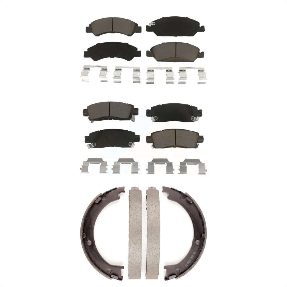 Transit Auto - KCN-100020 - Front and Rear Disc Brake Pad Kits