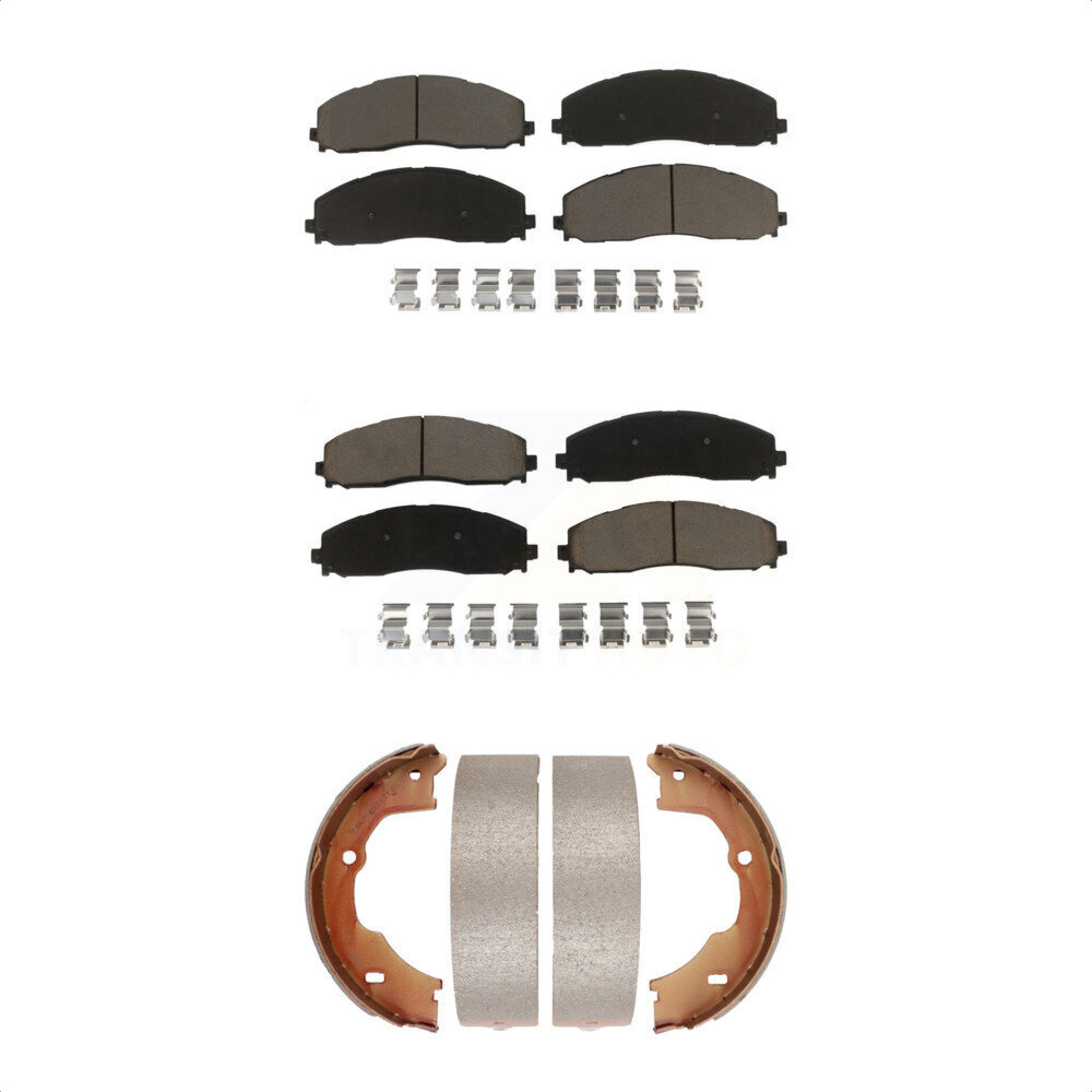 Transit Auto - KCN-100021 - Front and Rear Disc Brake Pad Kits