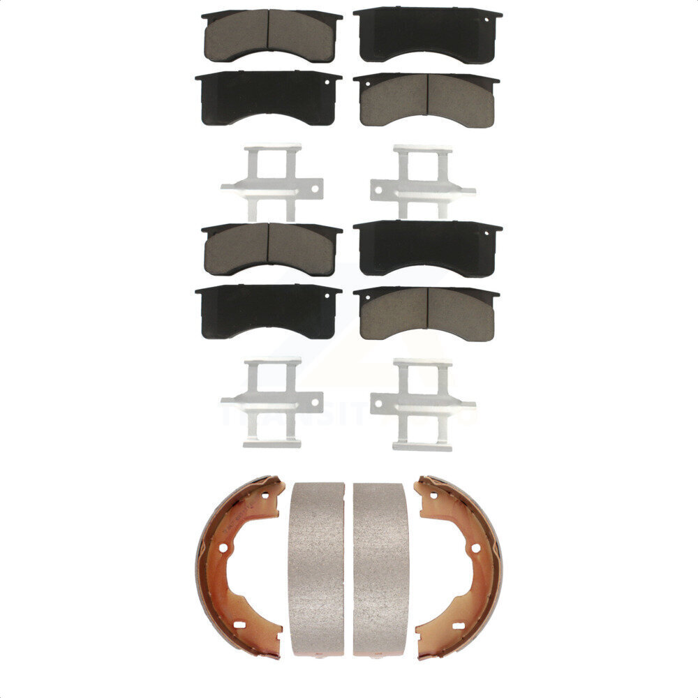 Transit Auto - KCN-100024 - Front and Rear Disc Brake Pad Kits