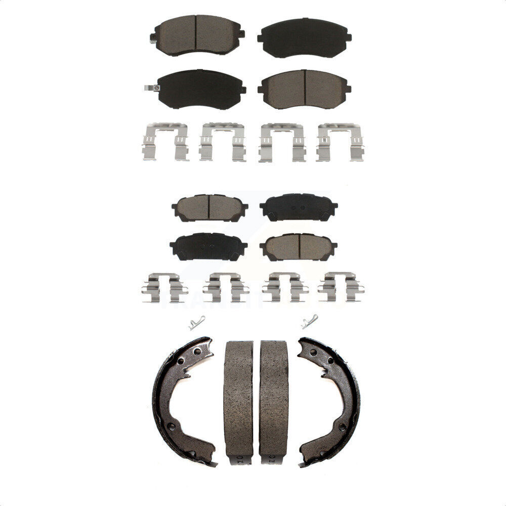 Transit Auto - KCN-100030 - Front and Rear Disc Brake Pad Kits