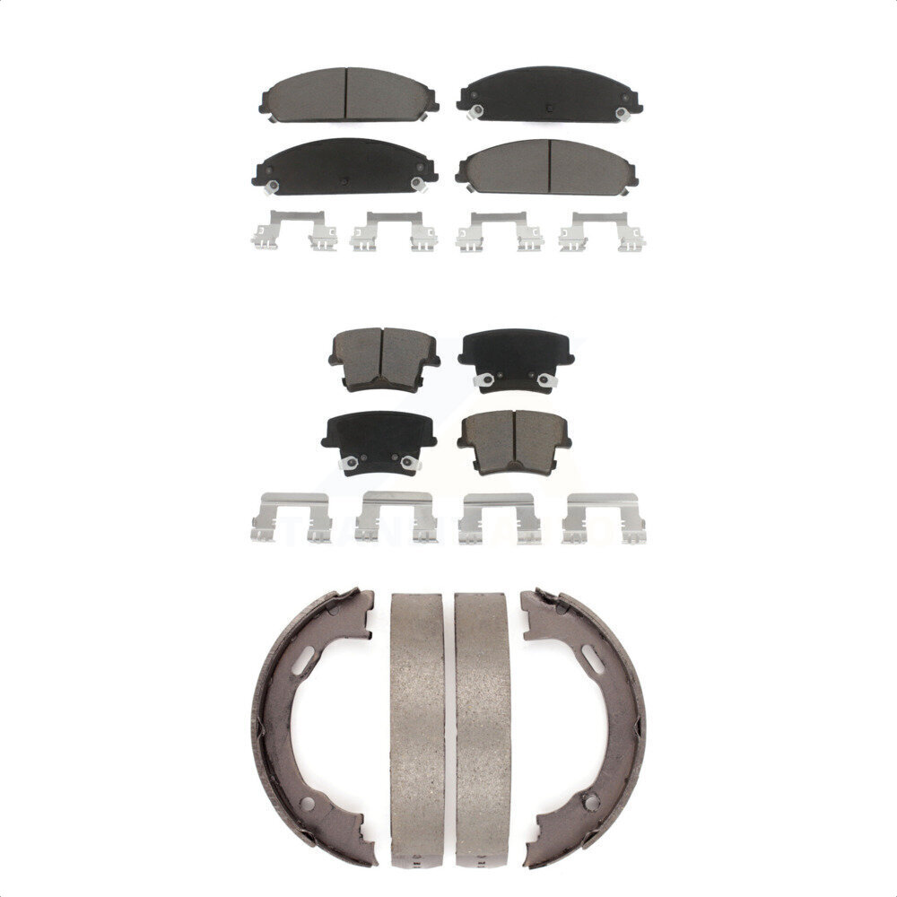 Transit Auto - KCN-100032 - Front and Rear Disc Brake Pad Kits
