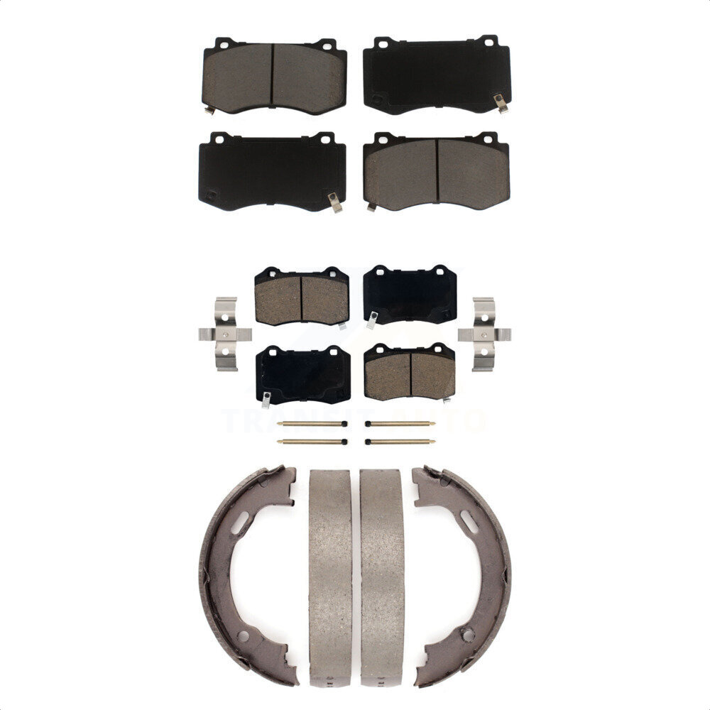 Transit Auto - KCN-100033 - Front and Rear Disc Brake Pad Kits