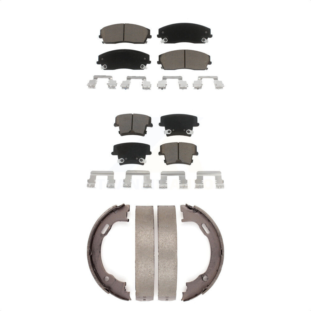 Transit Auto - KCN-100034 - Front and Rear Disc Brake Pad Kits