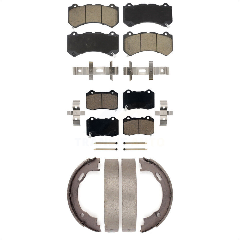Transit Auto - KCN-100035 - Front and Rear Disc Brake Pad Kits