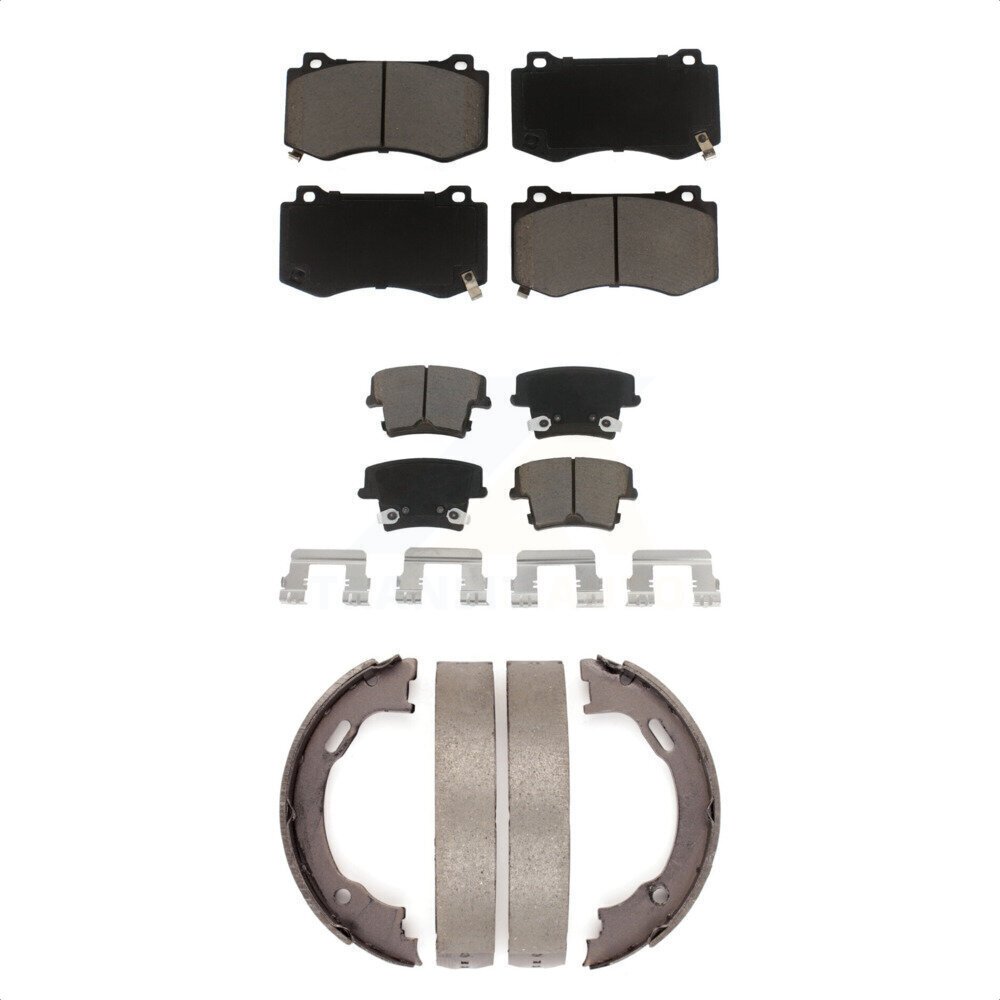 Transit Auto - KCN-100036 - Front and Rear Disc Brake Pad Kits