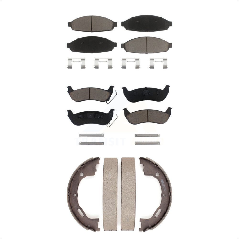 Transit Auto - KCN-100038 - Front and Rear Disc Brake Pad Kits
