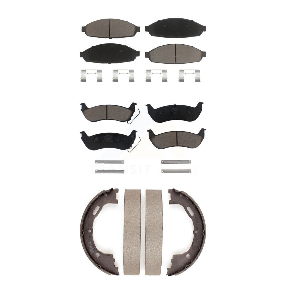 Transit Auto - KCN-100042 - Front and Rear Disc Brake Pad Kits