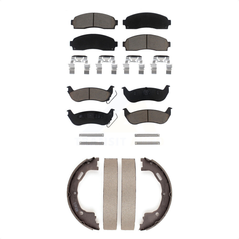 Transit Auto - KCN-100045 - Front and Rear Disc Brake Pad Kits