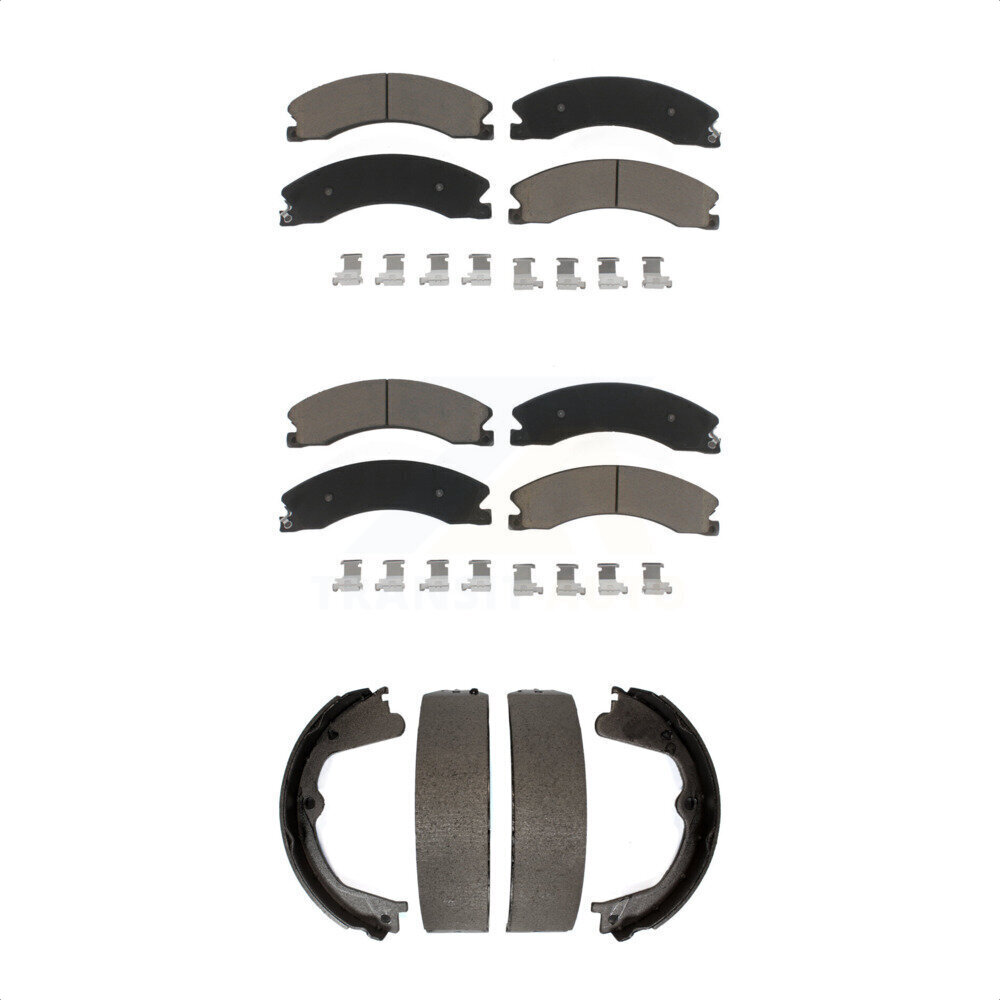 Transit Auto - KCN-100046 - Front and Rear Disc Brake Pad Kits