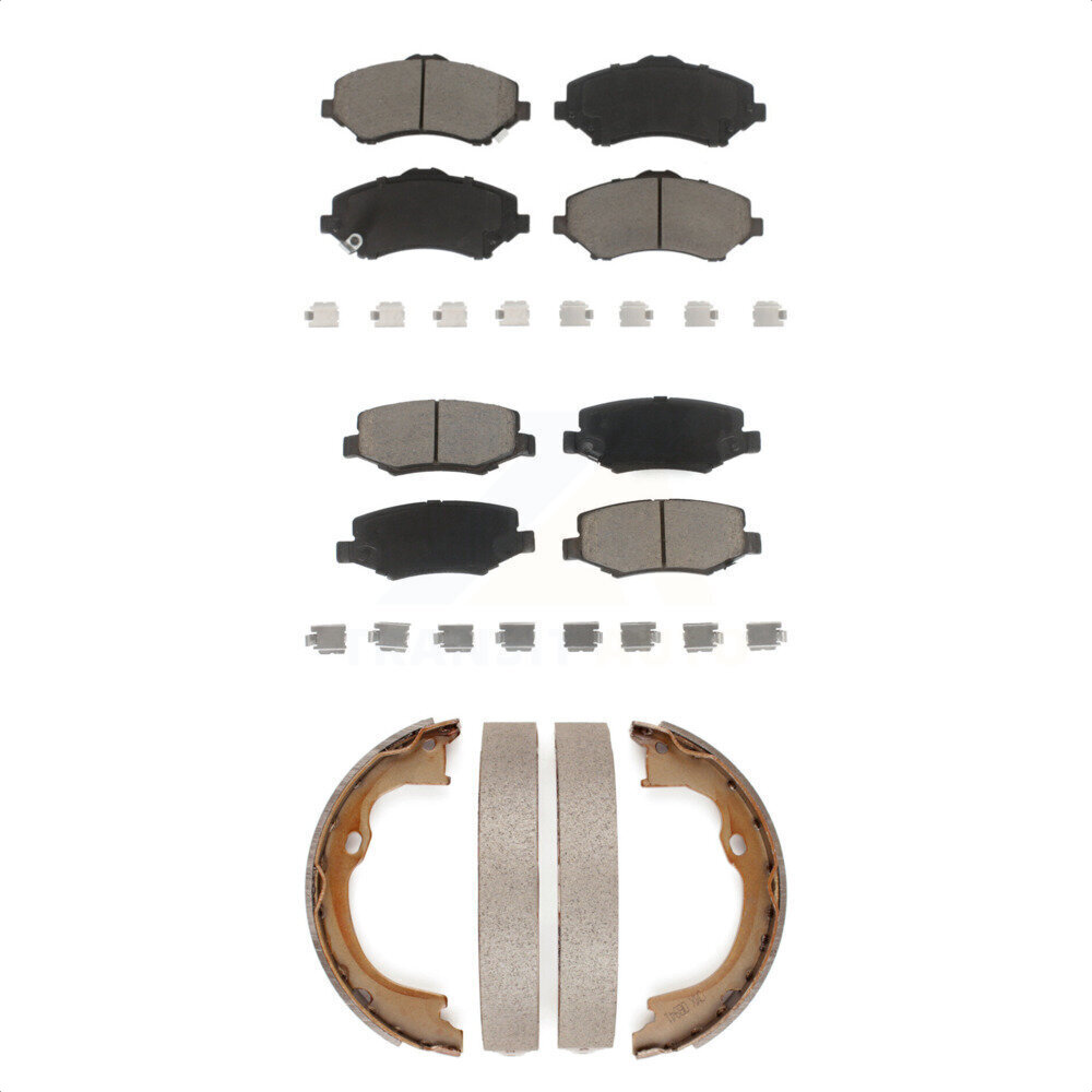 Transit Auto - KCN-100047 - Front and Rear Disc Brake Pad Kits