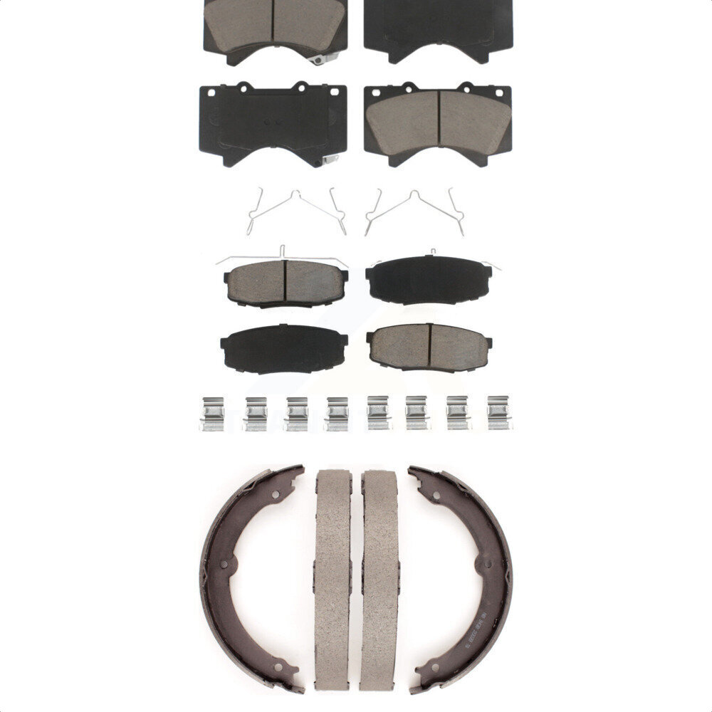 Transit Auto - KCN-100052 - Front and Rear Disc Brake Pad Kits
