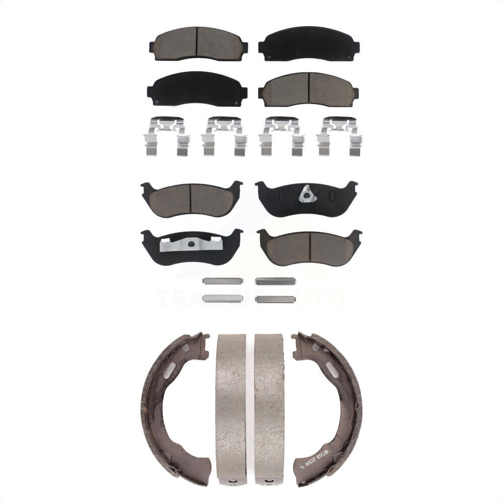 Transit Auto - KCN-100068 - Front and Rear Disc Brake Pad Kits