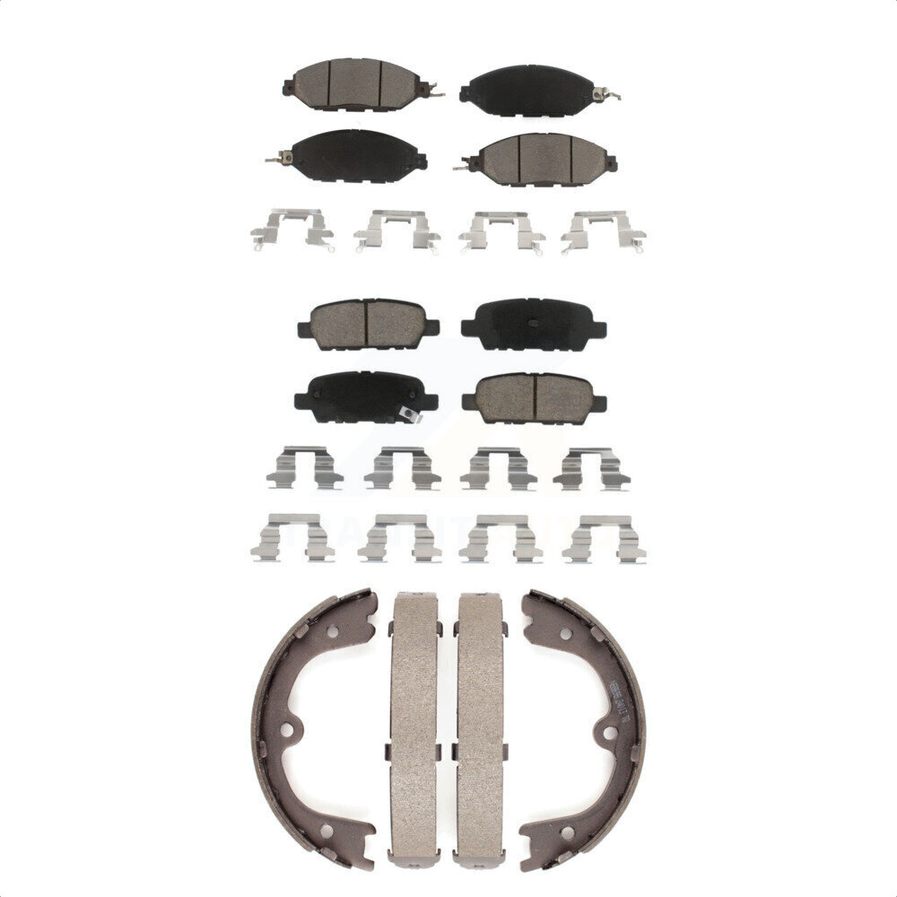 Transit Auto - KCN-100072 - Front and Rear Disc Brake Pad Kits