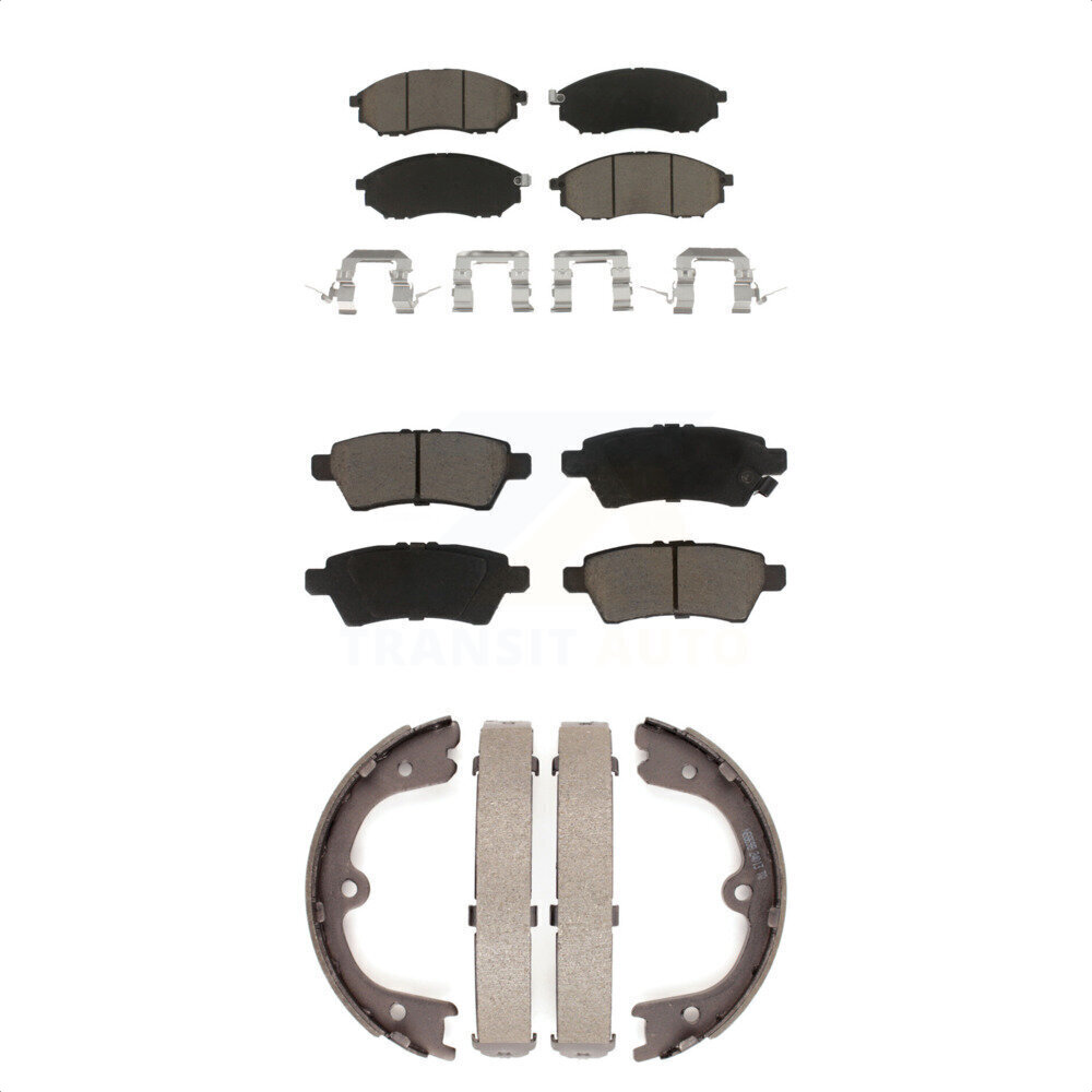 Transit Auto - KCN-100073 - Front and Rear Disc Brake Pad Kits