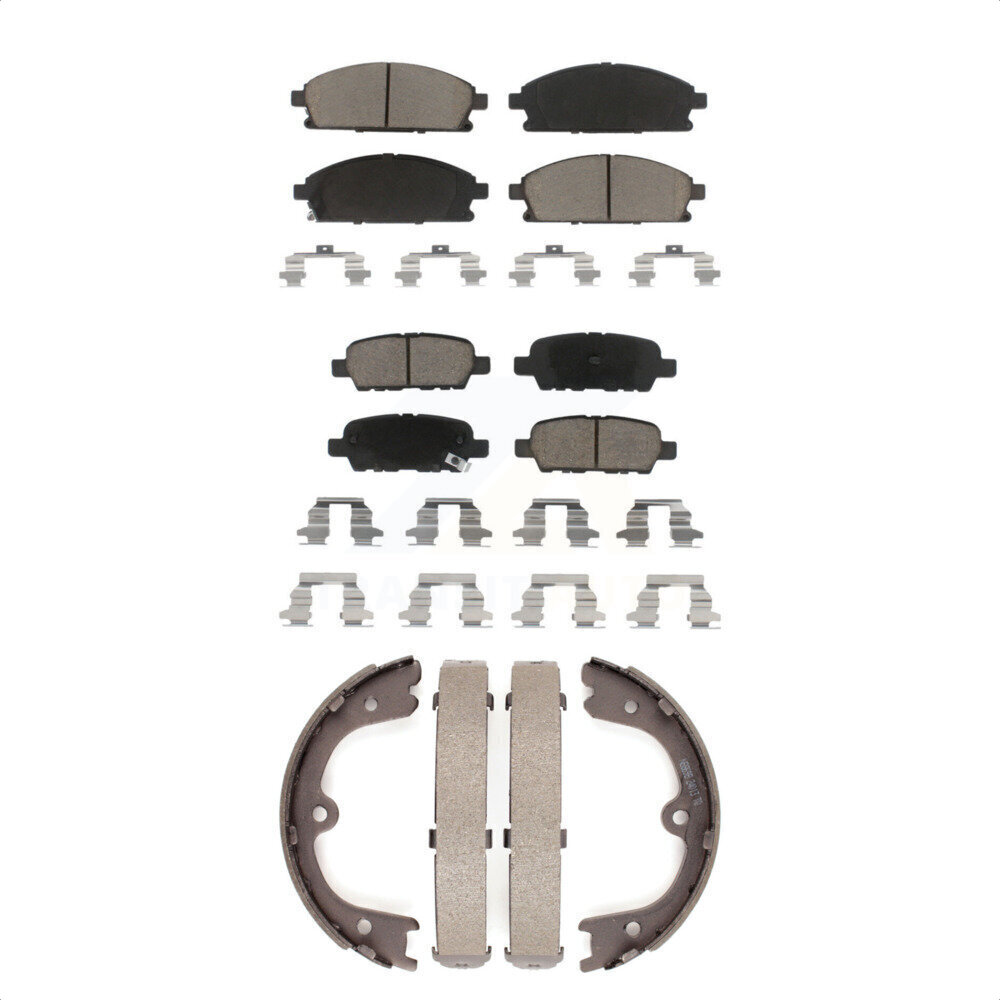 Transit Auto - KCN-100076 - Front and Rear Disc Brake Pad Kits
