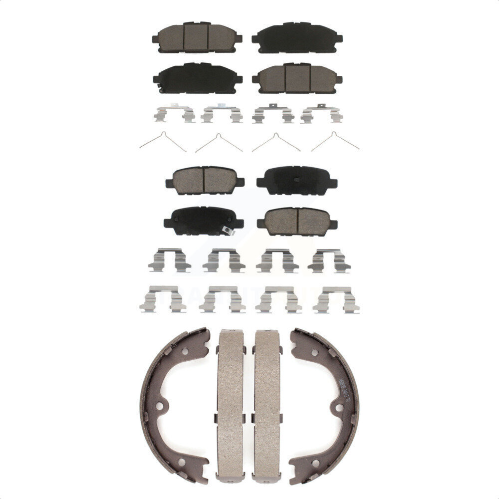 Transit Auto - KCN-100077 - Front and Rear Disc Brake Pad Kits