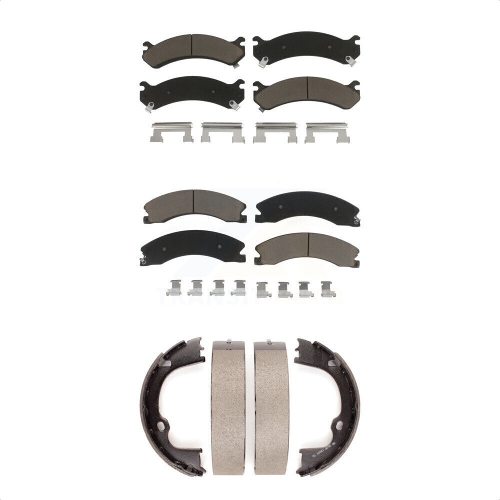 Transit Auto - KCN-100080 - Front and Rear Disc Brake Pad Kits